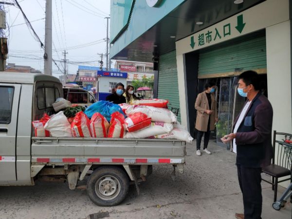 安徽利辛县阚疃镇:物资保障充足 市场管控有序