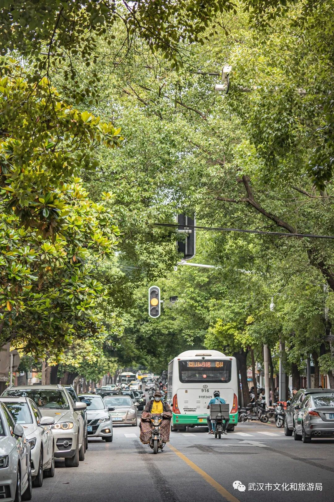 武汉的马路,卷起来了