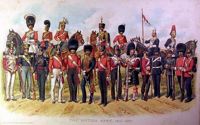 19世纪英法联军堪称世界最强的军队,图为太平天国时期的英军