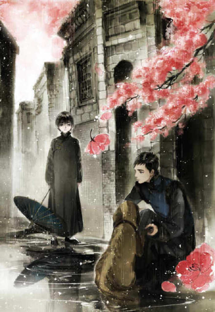 盗墓笔记壁纸我最喜欢铁三角黑花的组合