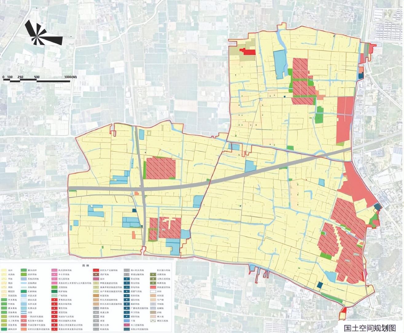 8805公顷!袁花镇3村规划范围内村庄建设用地规模