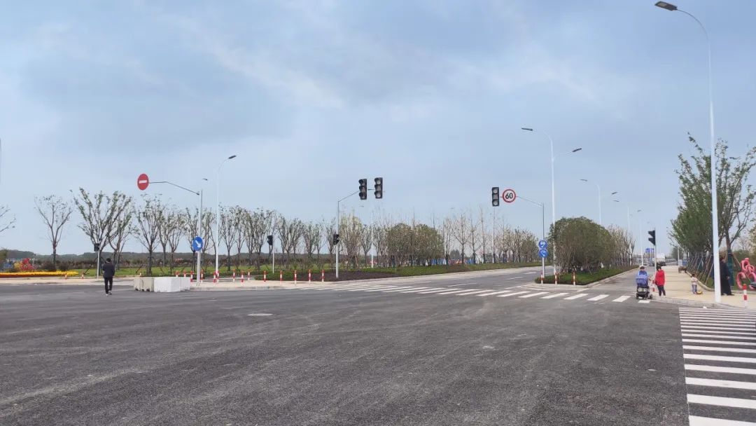 环意自行车赛开赛在即,青浦大道a段具备通车条件