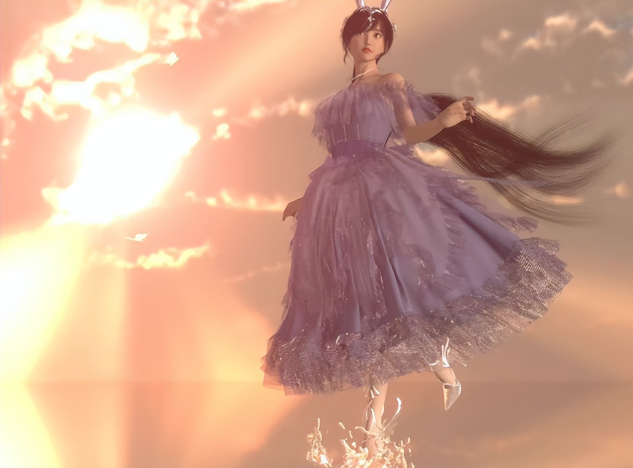 斗罗大陆,花嫁小舞,白色圣洁,蓬蓬裙可爱,粉色元气满满