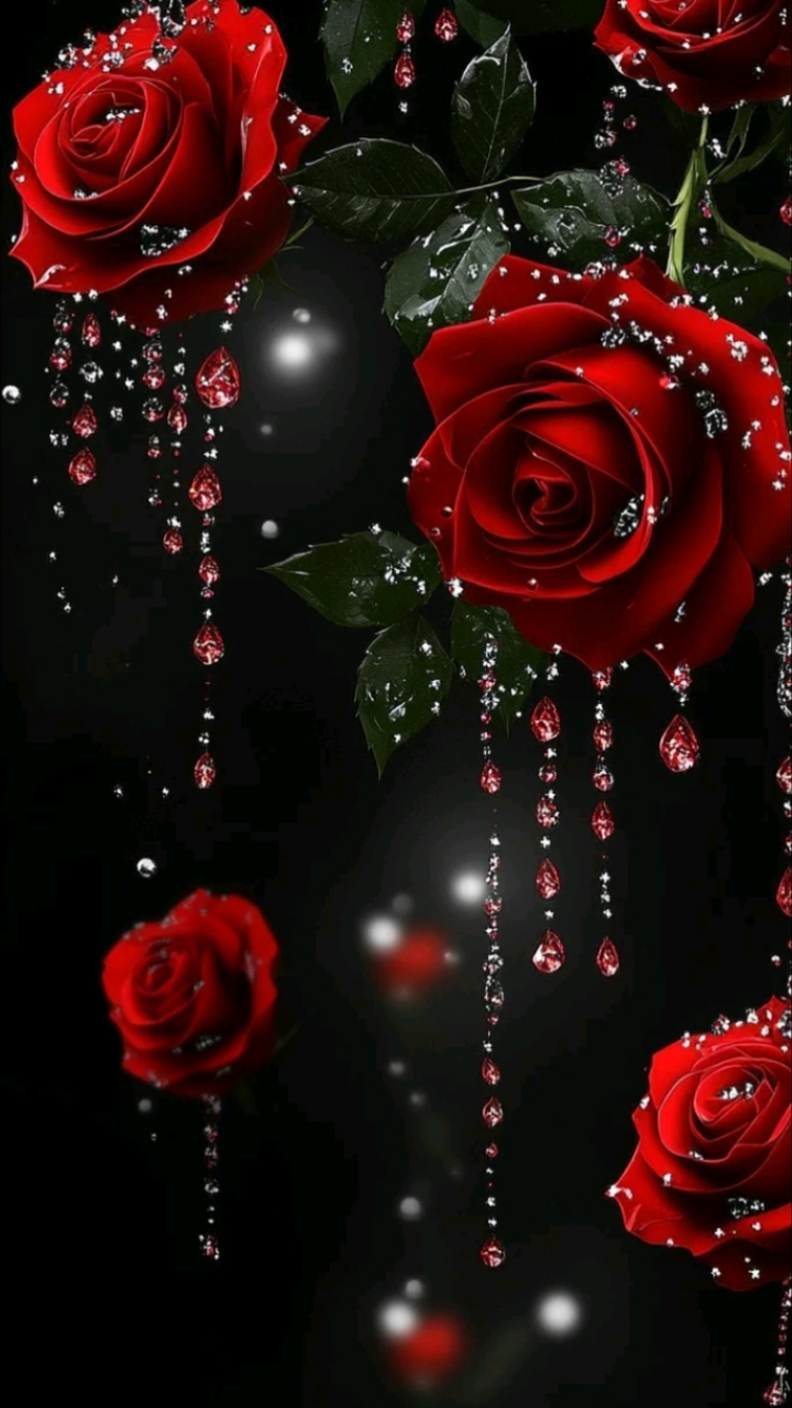 初见,温柔又惊艳!红玫瑰