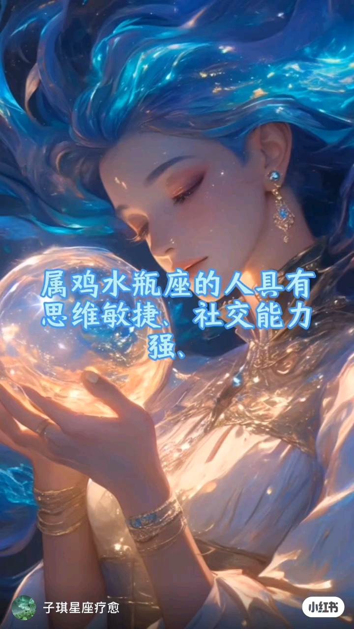 水瓶座生肖鸡今日运势查询(水瓶座今日运势查询吉善)