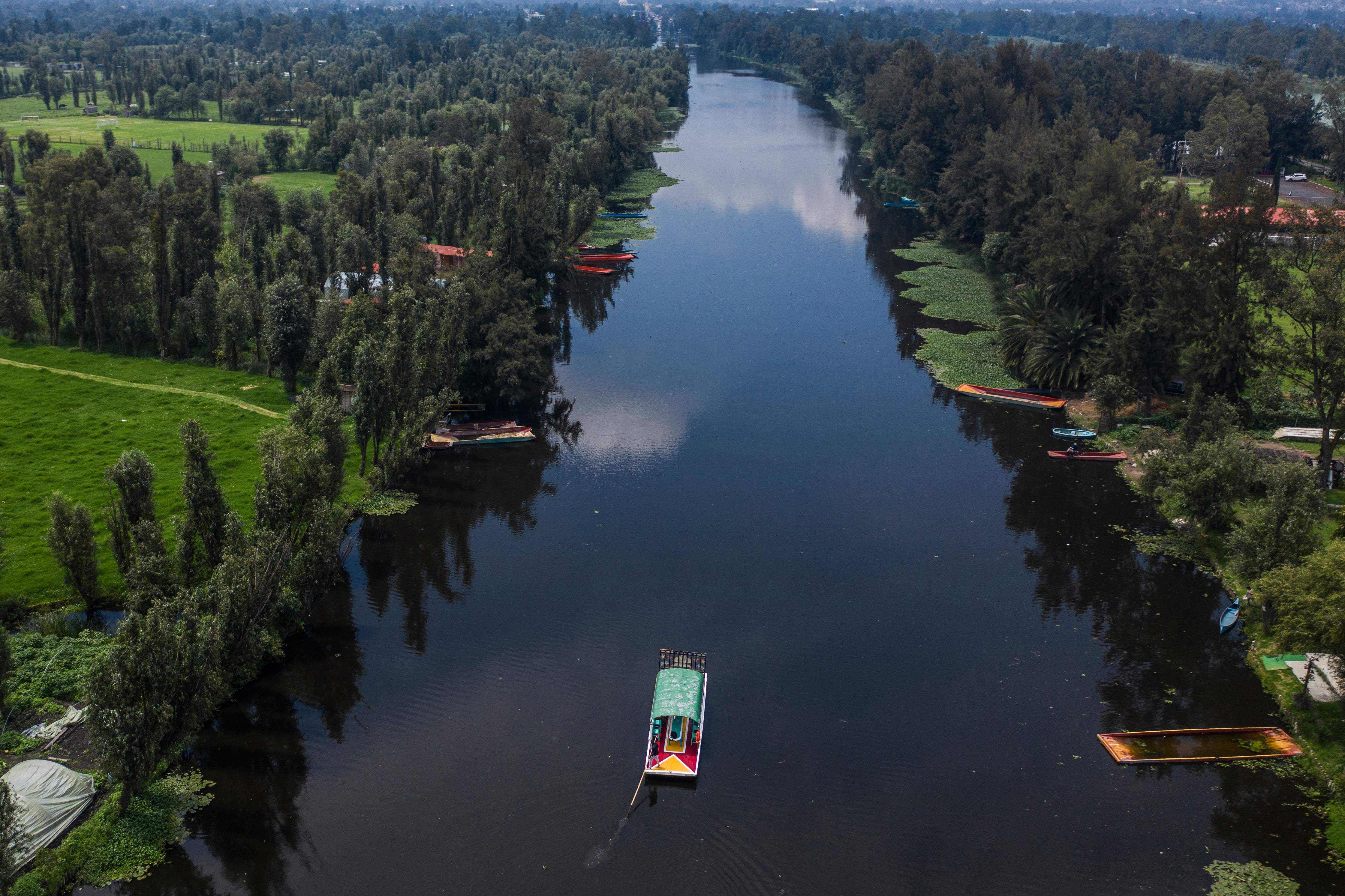 墨西哥旅游景点霍奇米尔科重新对外开放(15)