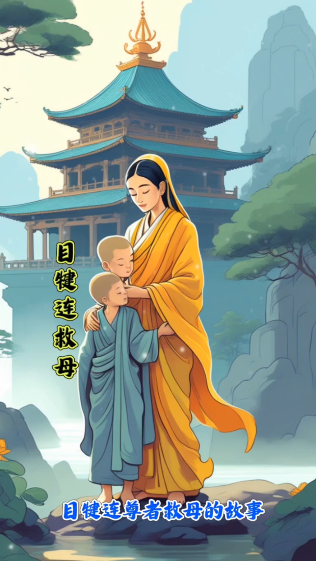 佛教故事:目犍连尊者救母的感人故事