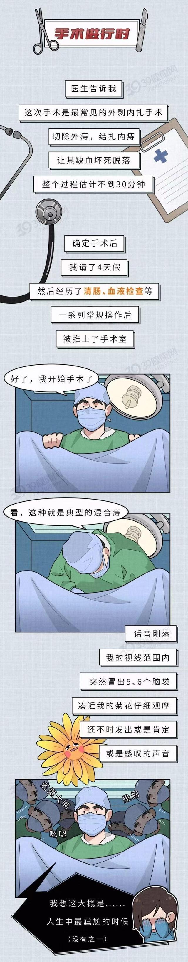 "痔疮手术"到底有多疼?漫画为你揭秘真相,看完可别笑哦