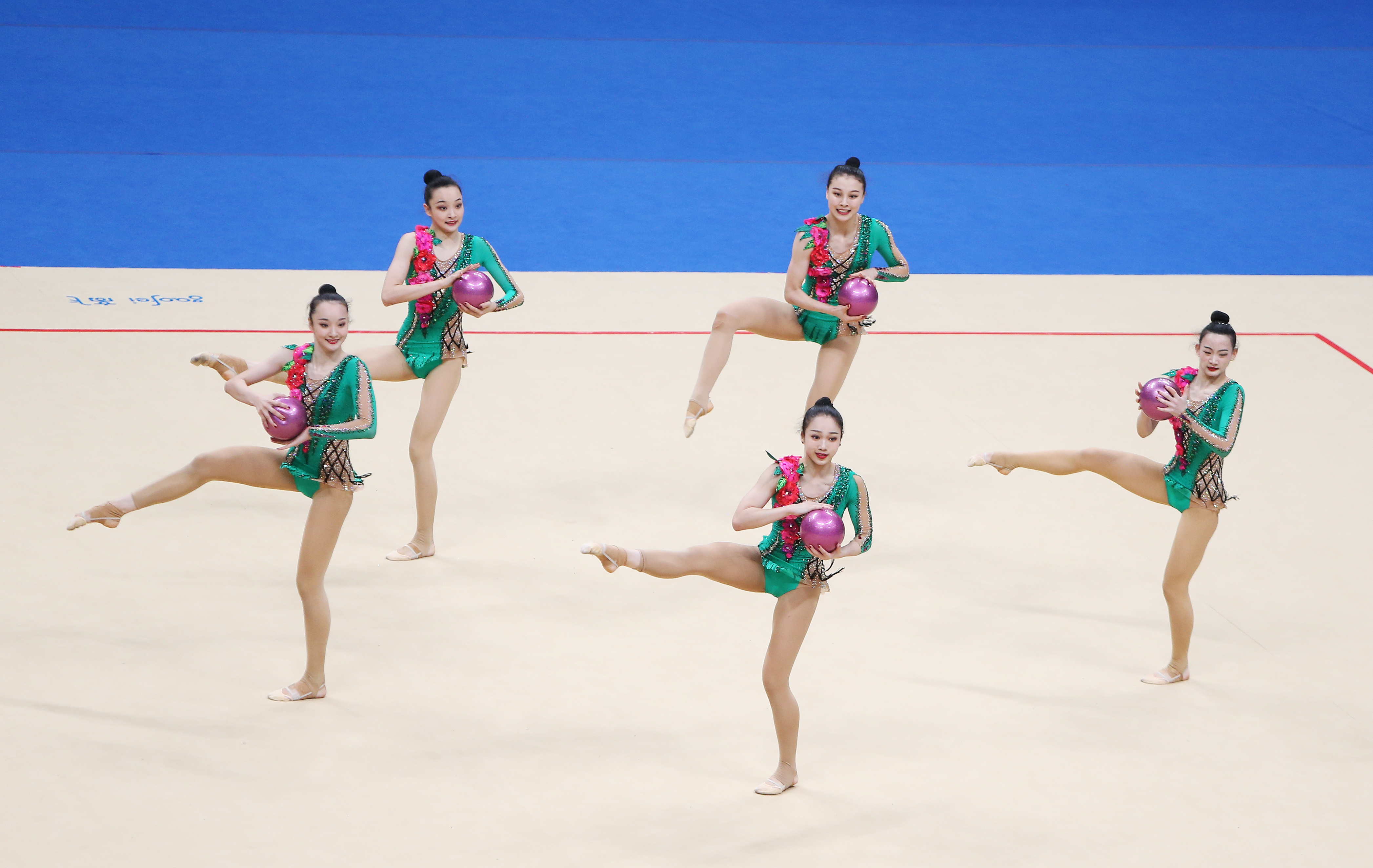 艺术体操——女子集体全能决赛赛况