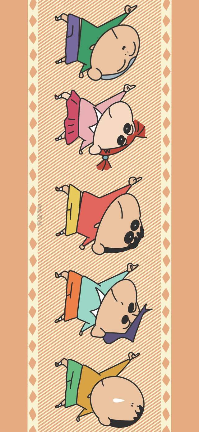 超多清新可爱的蜡笔小新壁纸
