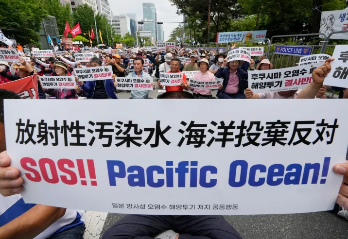 日本核废水排海,中国大陆和台湾省态度不一,凸显台伪政府之虚伪