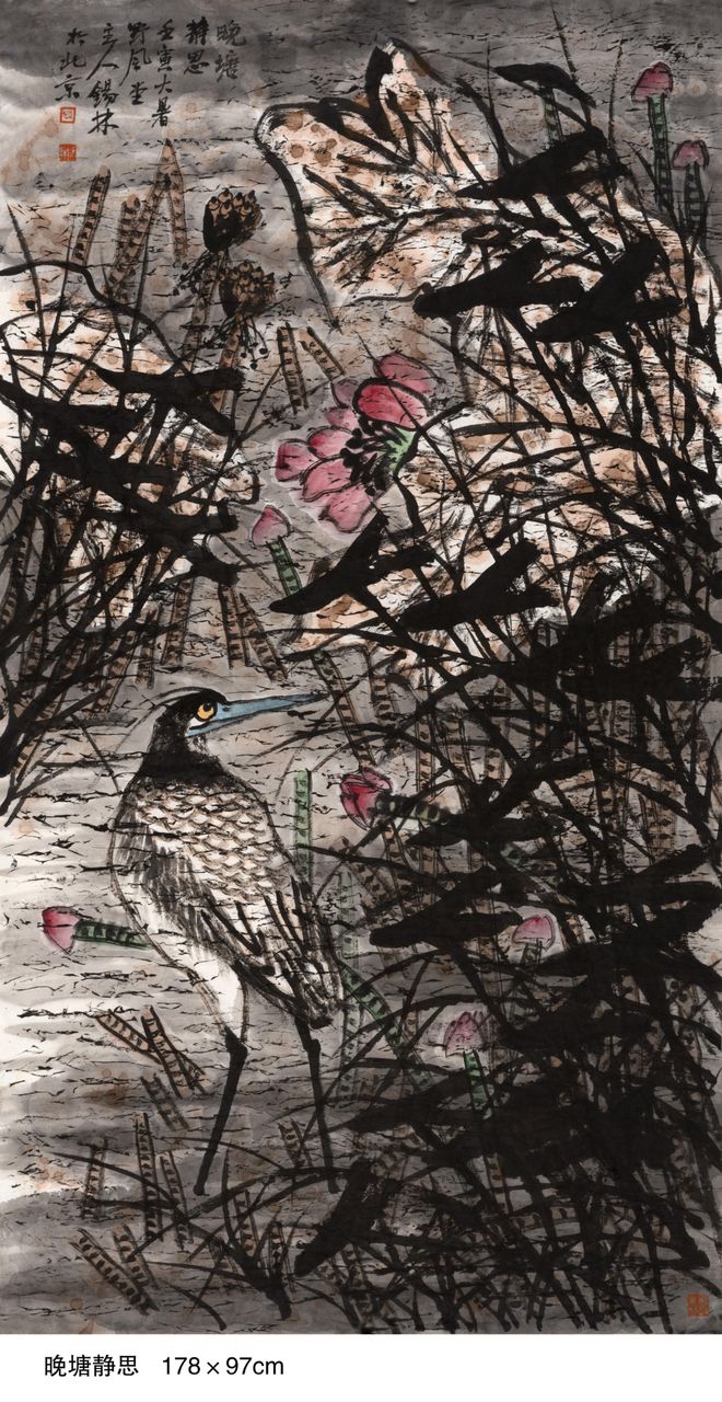 师法自然气纵逸 指墨青丹更非凡——谈画家潘锡林