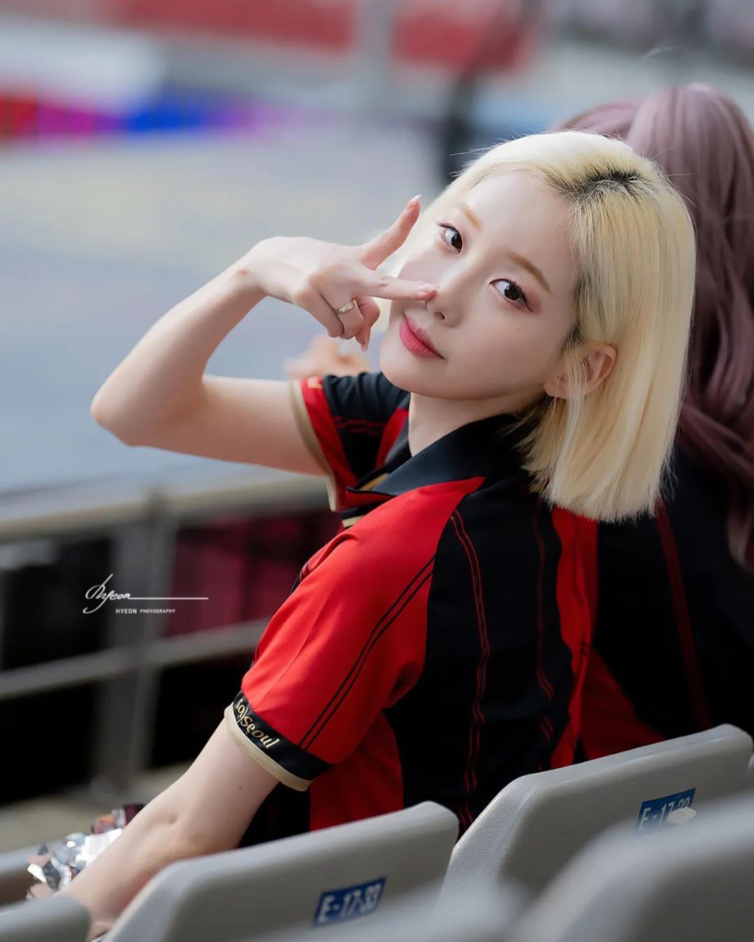 徐贤淑|韩国啦啦队女神,标志性的金色短发