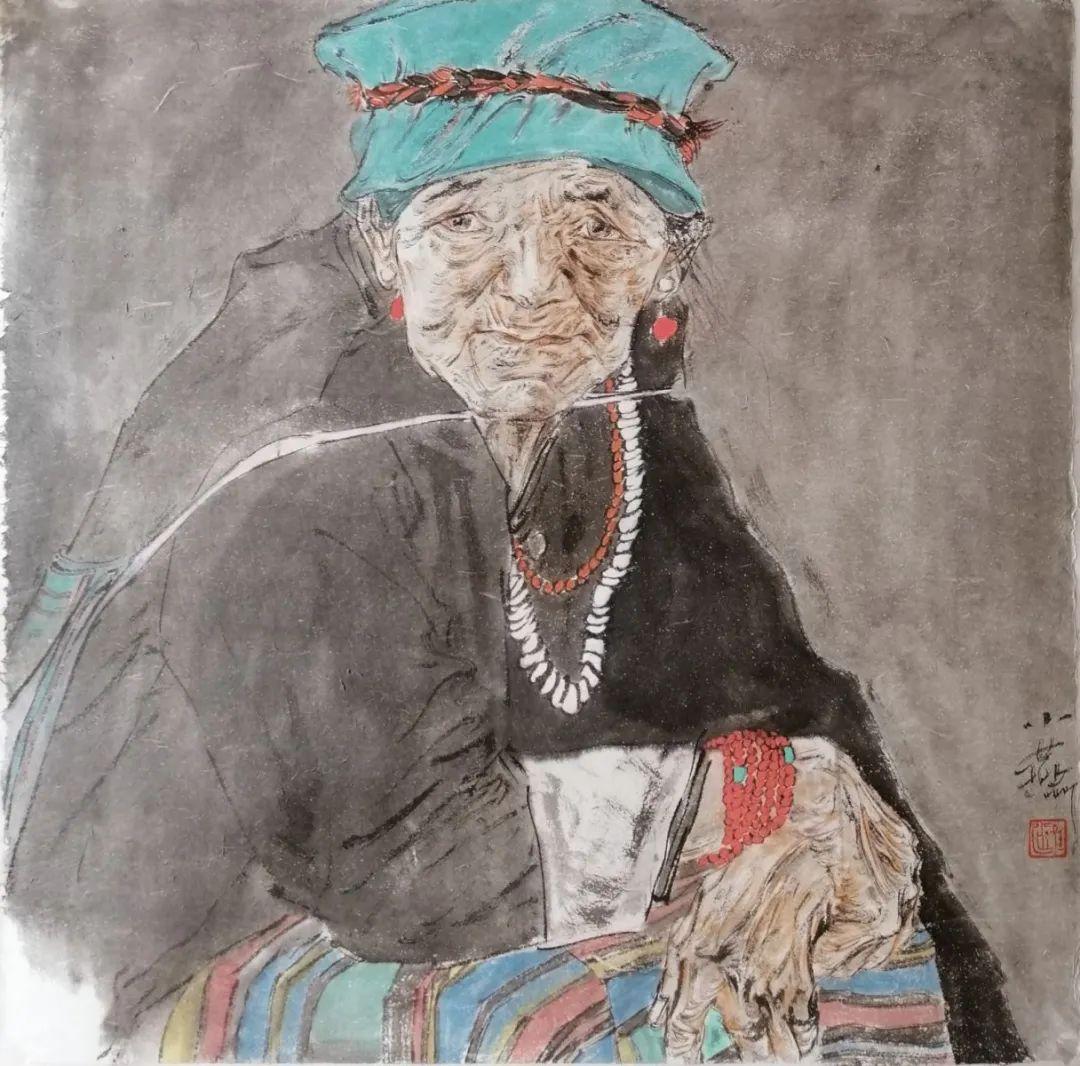 「津门网」孙小燕|画风朴实朴素,笔道泼辣粗犷