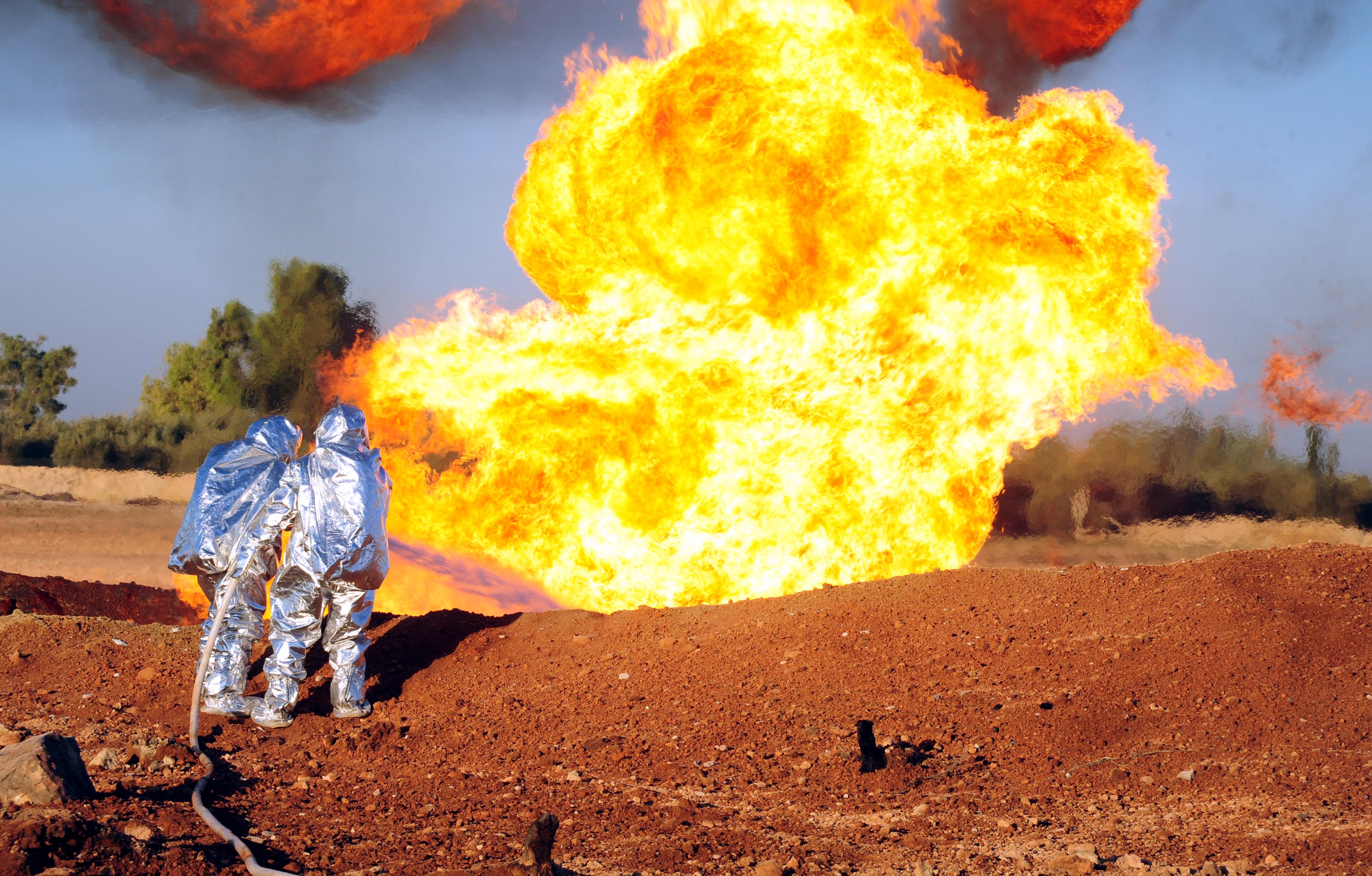 叙利亚一天然气管道爆炸致全国大范围停电(2)