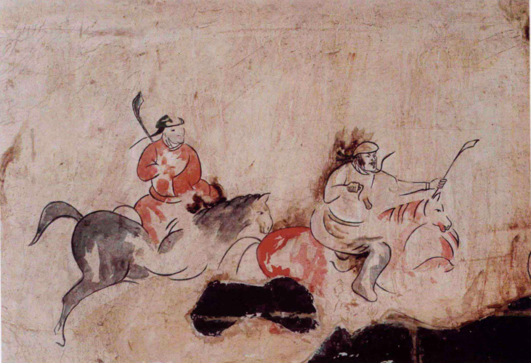 尤其是前面提到过的 《马球图》是唯一一幅表现契丹人运动的壁画,寥寥