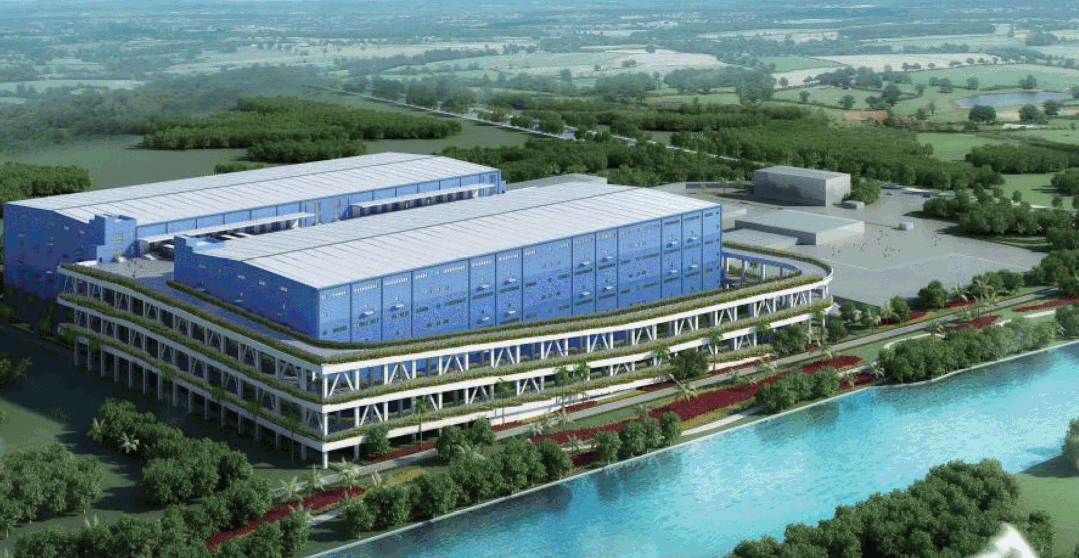 「昊阳工程捷报」东莞跨境电商启盈物流项目临变安装工程顺利通电