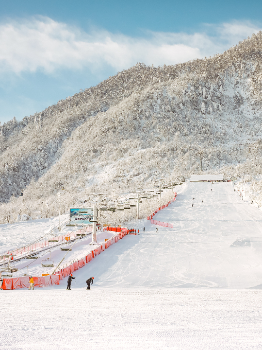 四川滑雪胜地图片