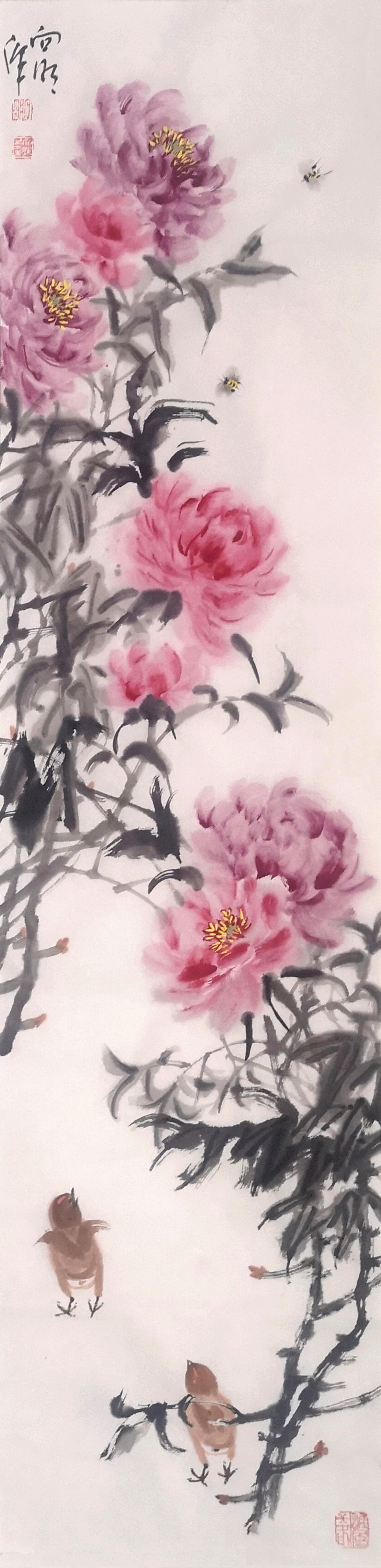 「百年传承」闪耀中华·虎啸生风——画家向明艺术作品展