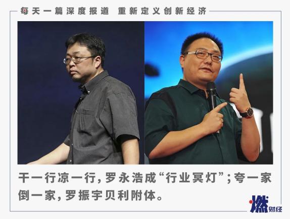 罗永浩,罗振宇,"黑风"双罗