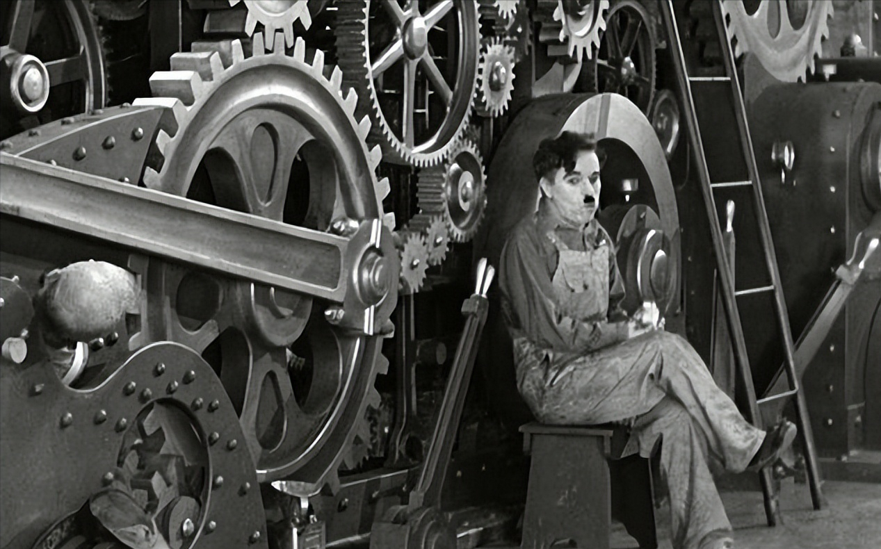 从卓别林电影《摩登时代》中机器人形象探讨工业化与现代性的表达