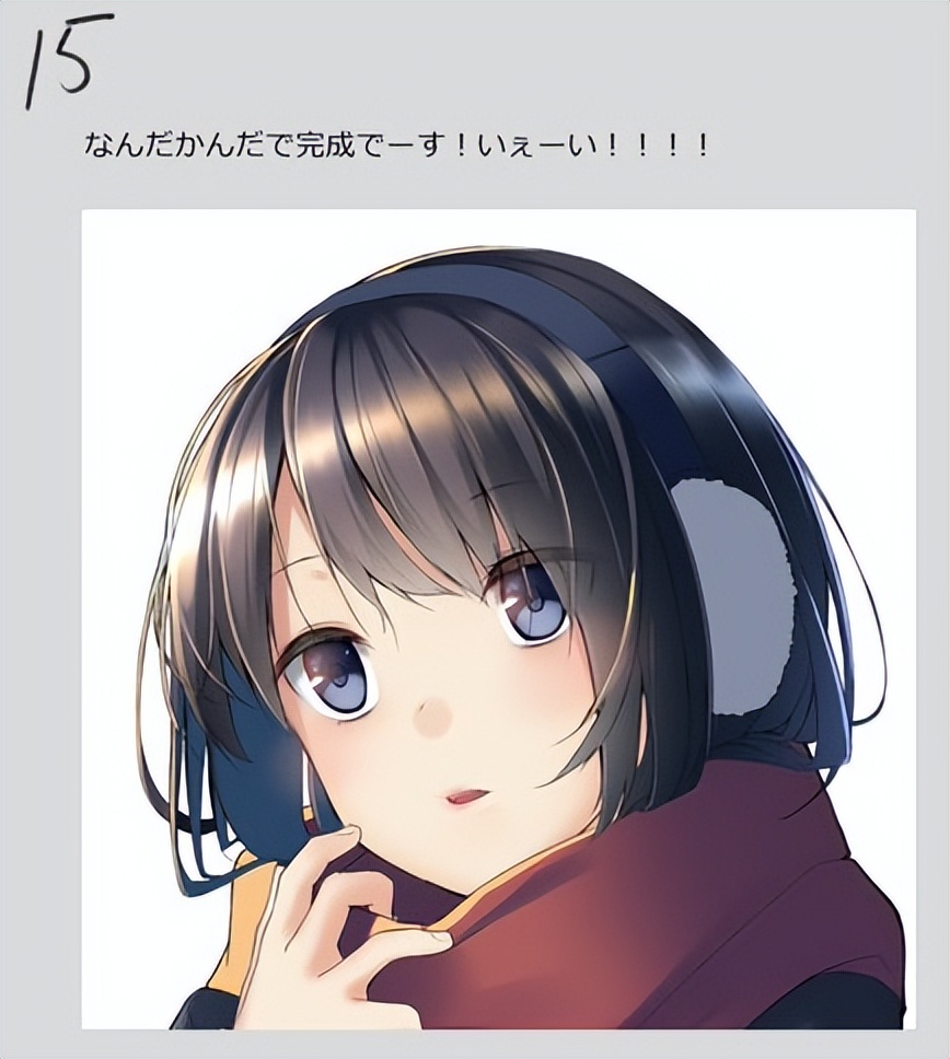 动漫人物头发如何上色?二次元人物头发的画法技巧!