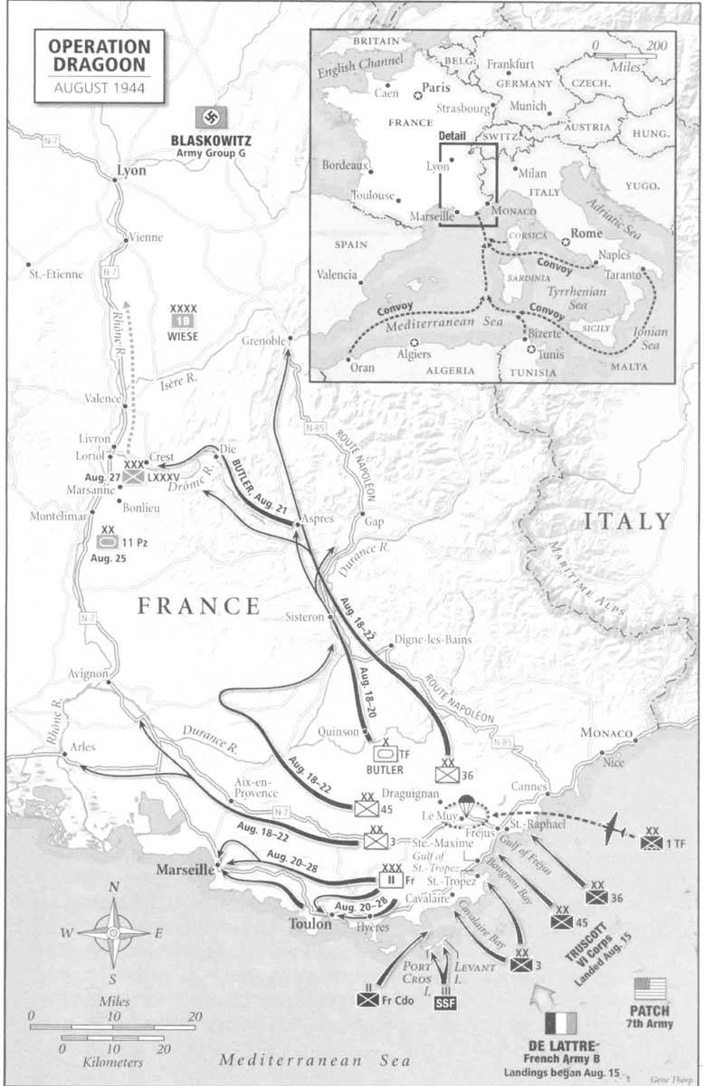 反攻法兰西:龙骑兵行动