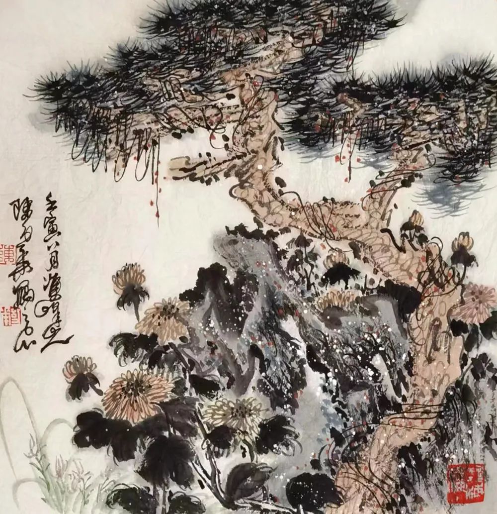 中国画花鸟·陈幼华作品欣赏