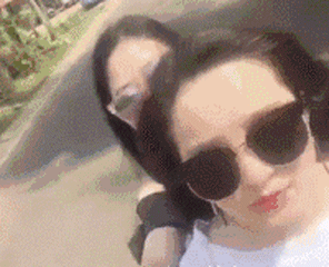 搞笑合集:妹子,下次再骑车的话就老实点吧