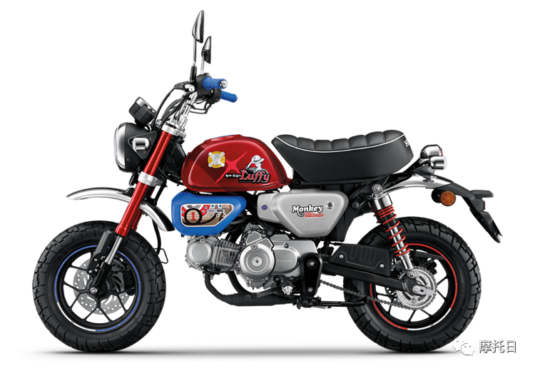 萌翻了!本田发布猴子monkey 125海贼王限量联名款