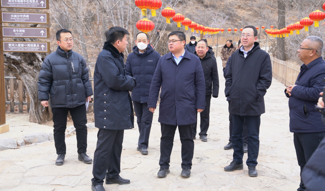 偏关县长高跃龙督查指导元宵节文艺活动筹备工作