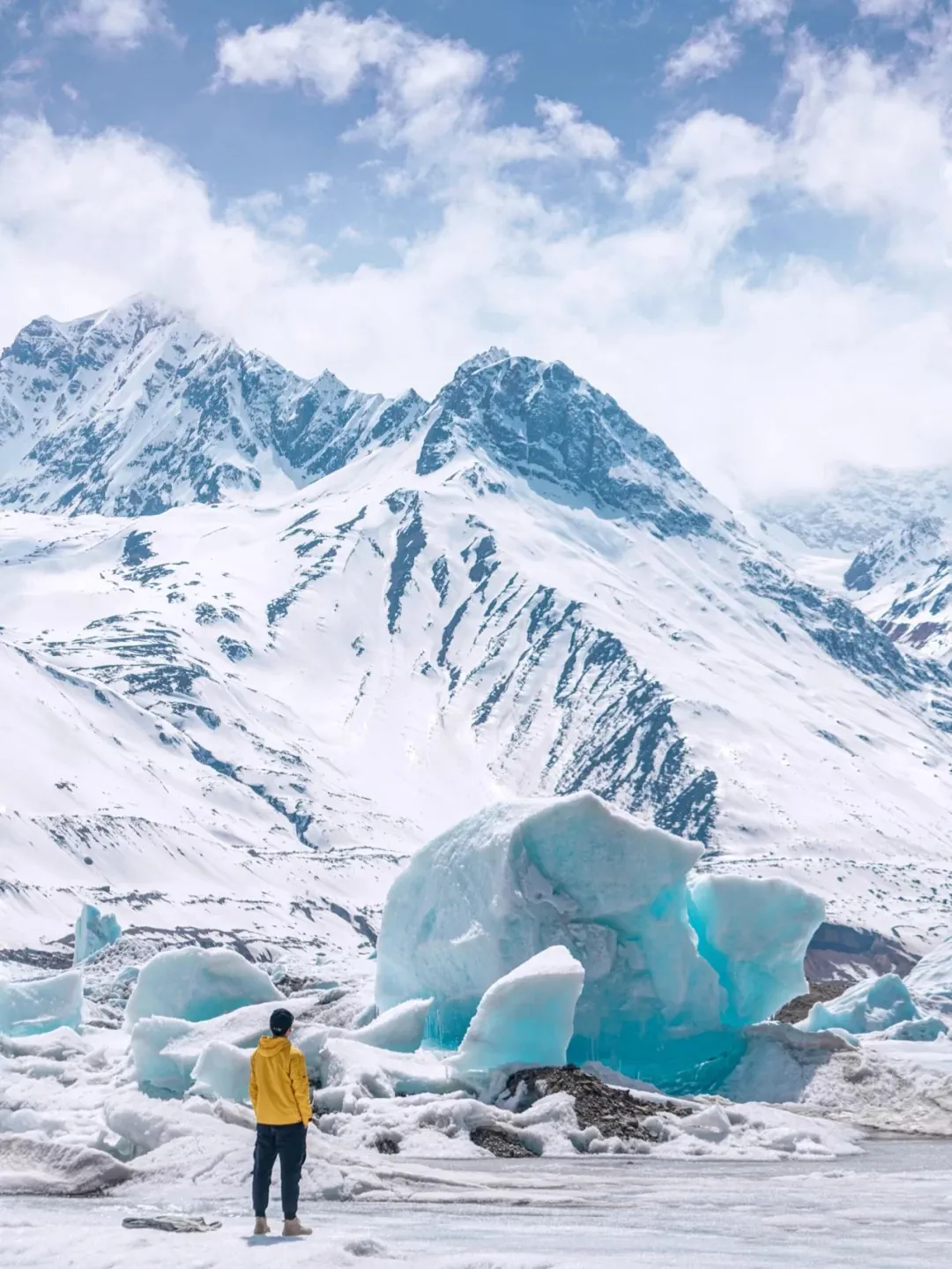 达古冰川,藏在四川的"小瑞士",冬天必须打卡的摄影圣地