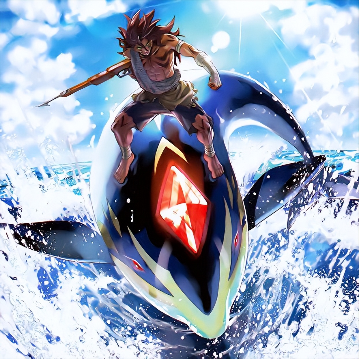 海中的龙,游戏王前期的海龙族怪兽