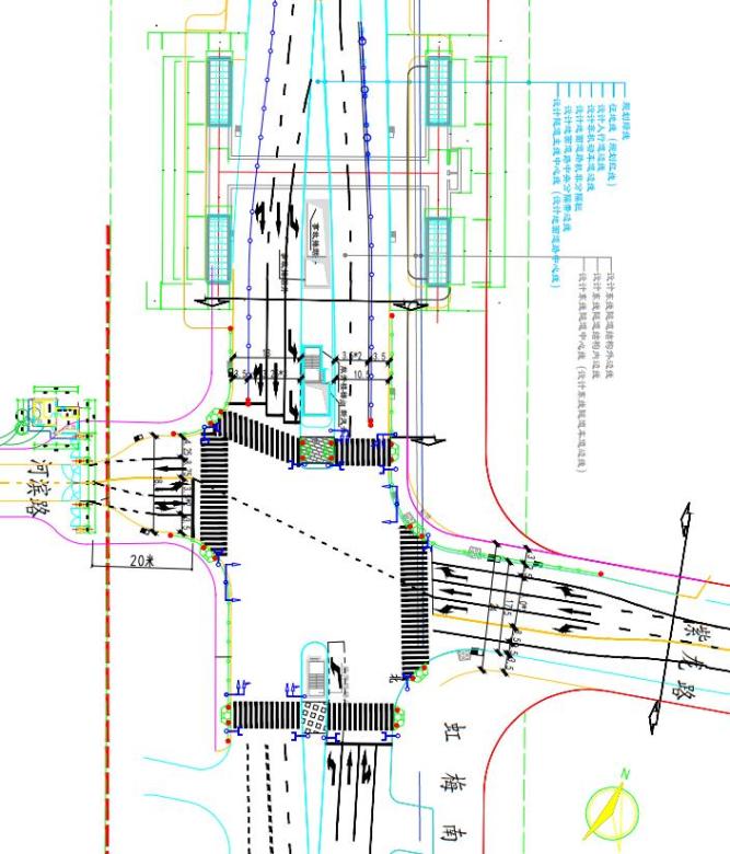 虹梅南路上"双t"路口巧改造,不仅消除了安全隐患,通行效率也显著提高!