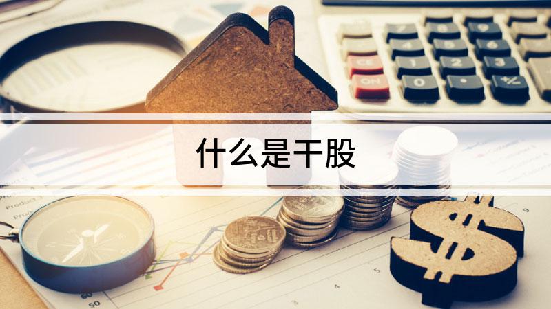 到底什么是干股呢?