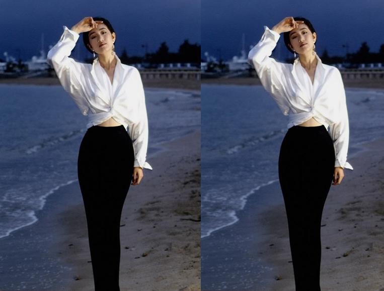 被57岁的巩俐穿搭折服了,身材圆润穿衣端庄气质,美得高级不做作