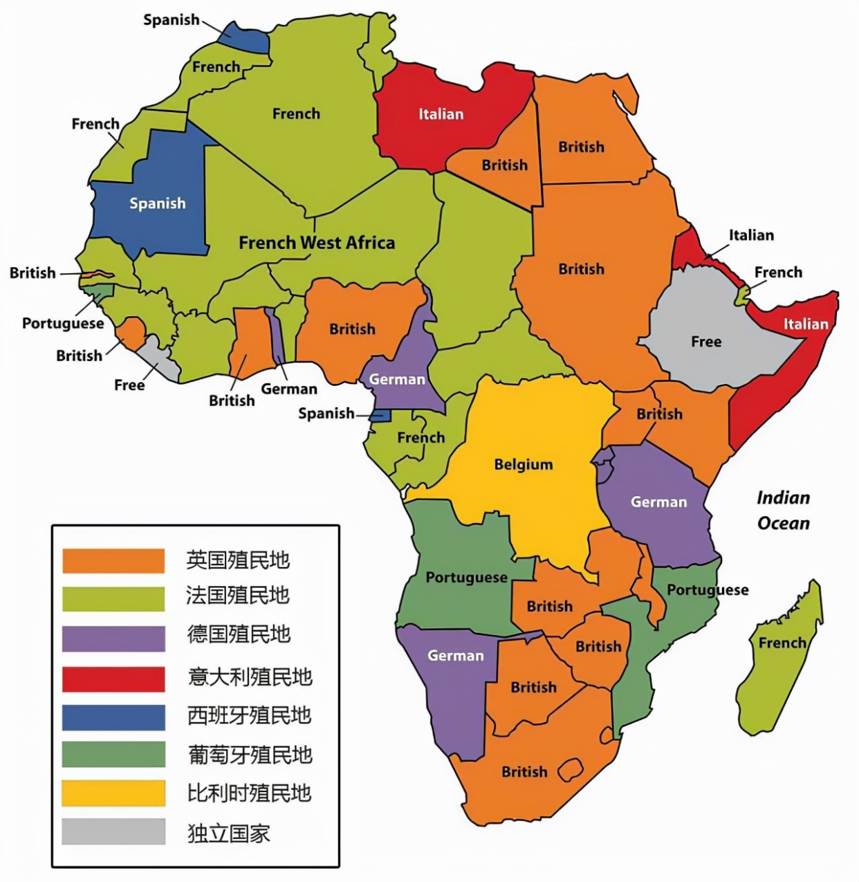 南非省份地图图片
