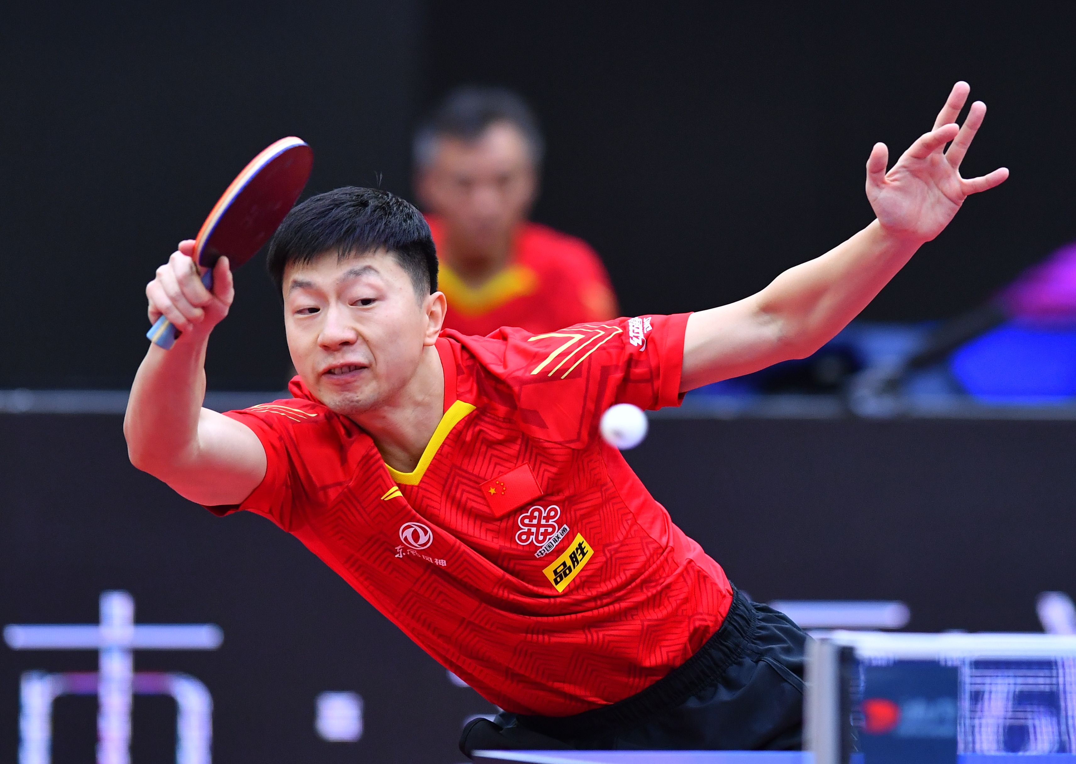乒乓球——男子世界杯:马龙晋级决赛(2)