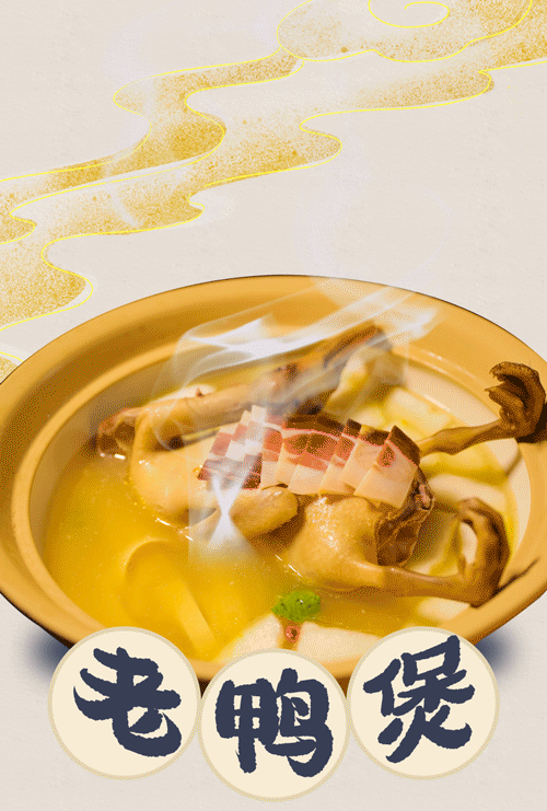原味老鸭汤强势来袭,不加一点调料,原汁原味!