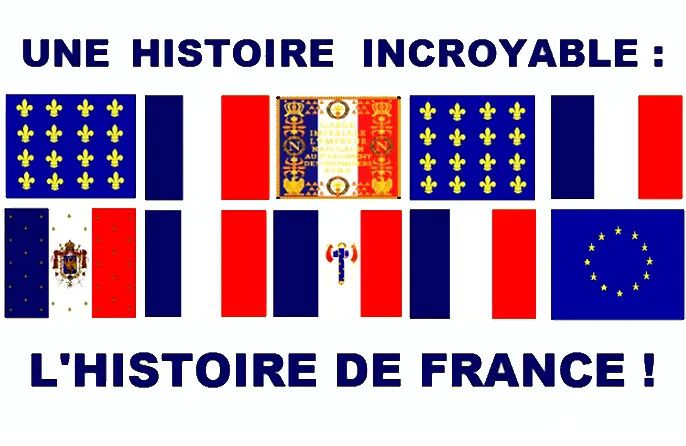法兰西国旗历史图片
