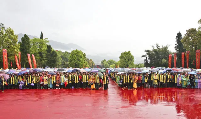 華夏人事東西文明:炎陵縣炎帝陵祭典