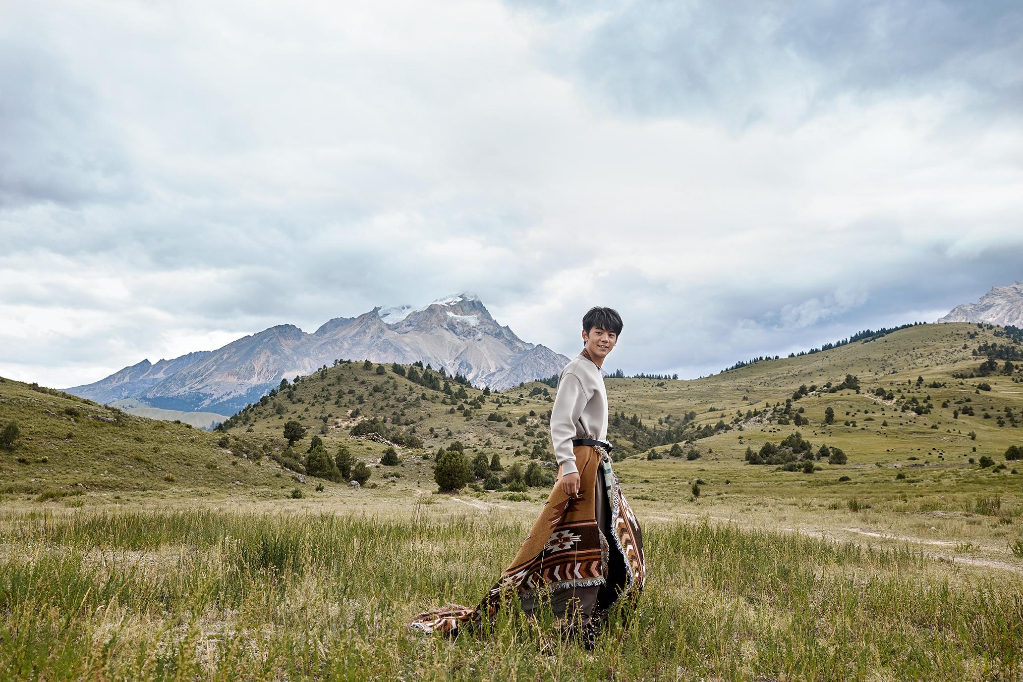 海澜之家 x 丁真珍珠,以服饰为载体,感受山川河流,四季和风