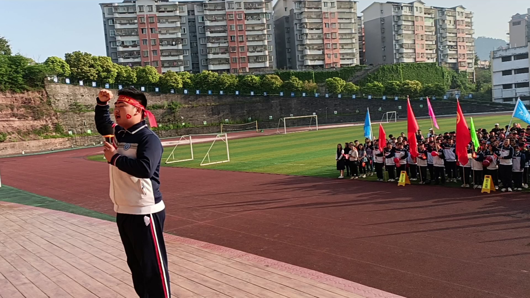 西充县晋城中学初2020级中考六十日誓师大会