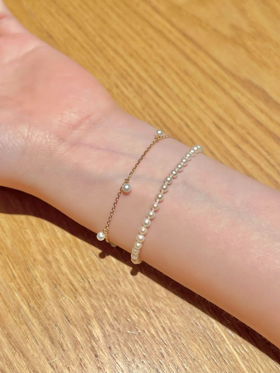 redline的满天星珍珠手链 五颗珍珠的milakoya超精致有没有 milakoya