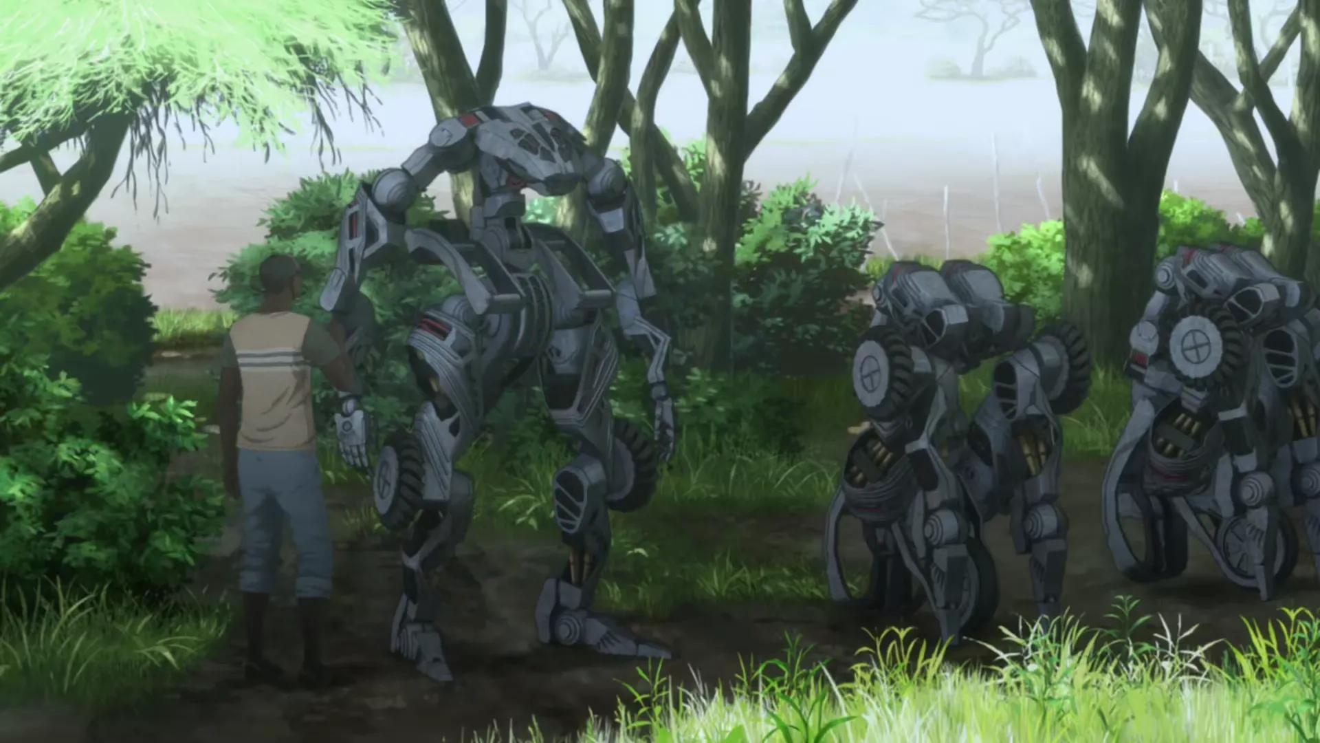 动画《obsolete》探讨未来机甲作战的一种可能