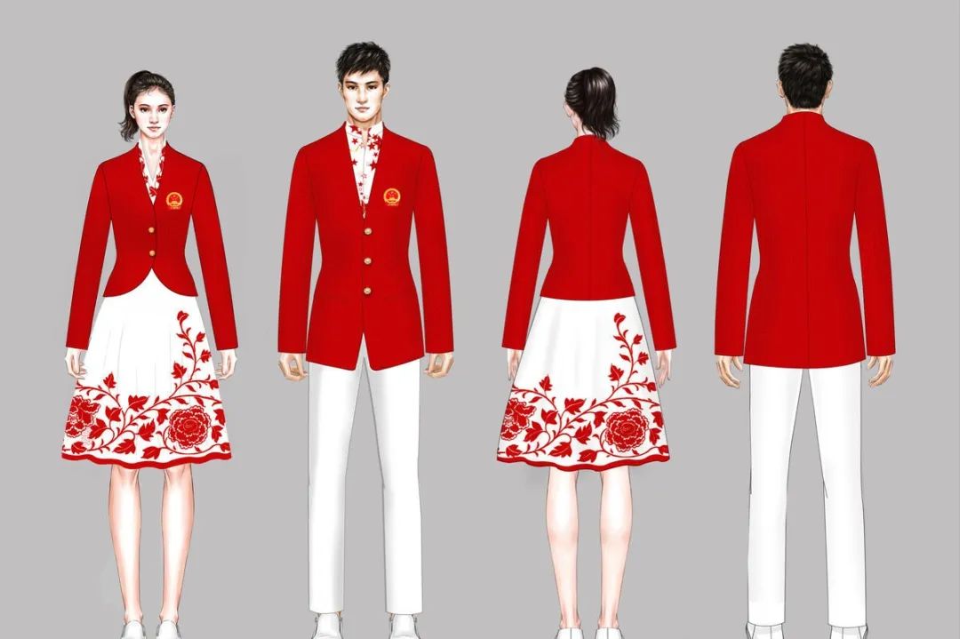 色彩时尚|亚运会礼服发布,以「蓝色」致敬早秋衣品