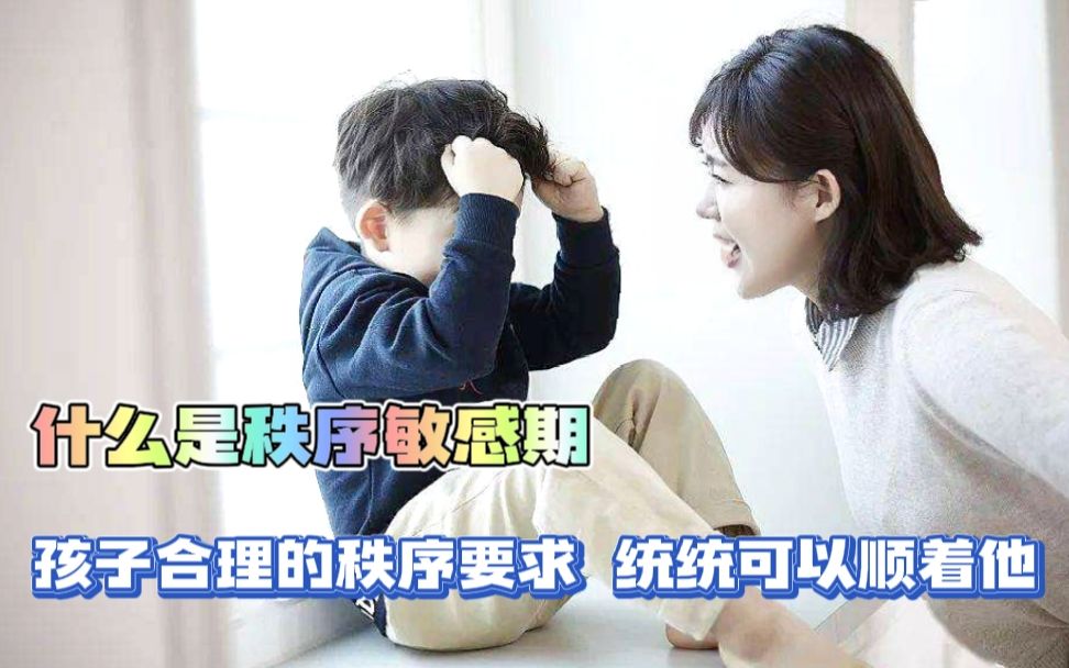 尊重秩序敏感期,让您的孩子建立起一个好的规则