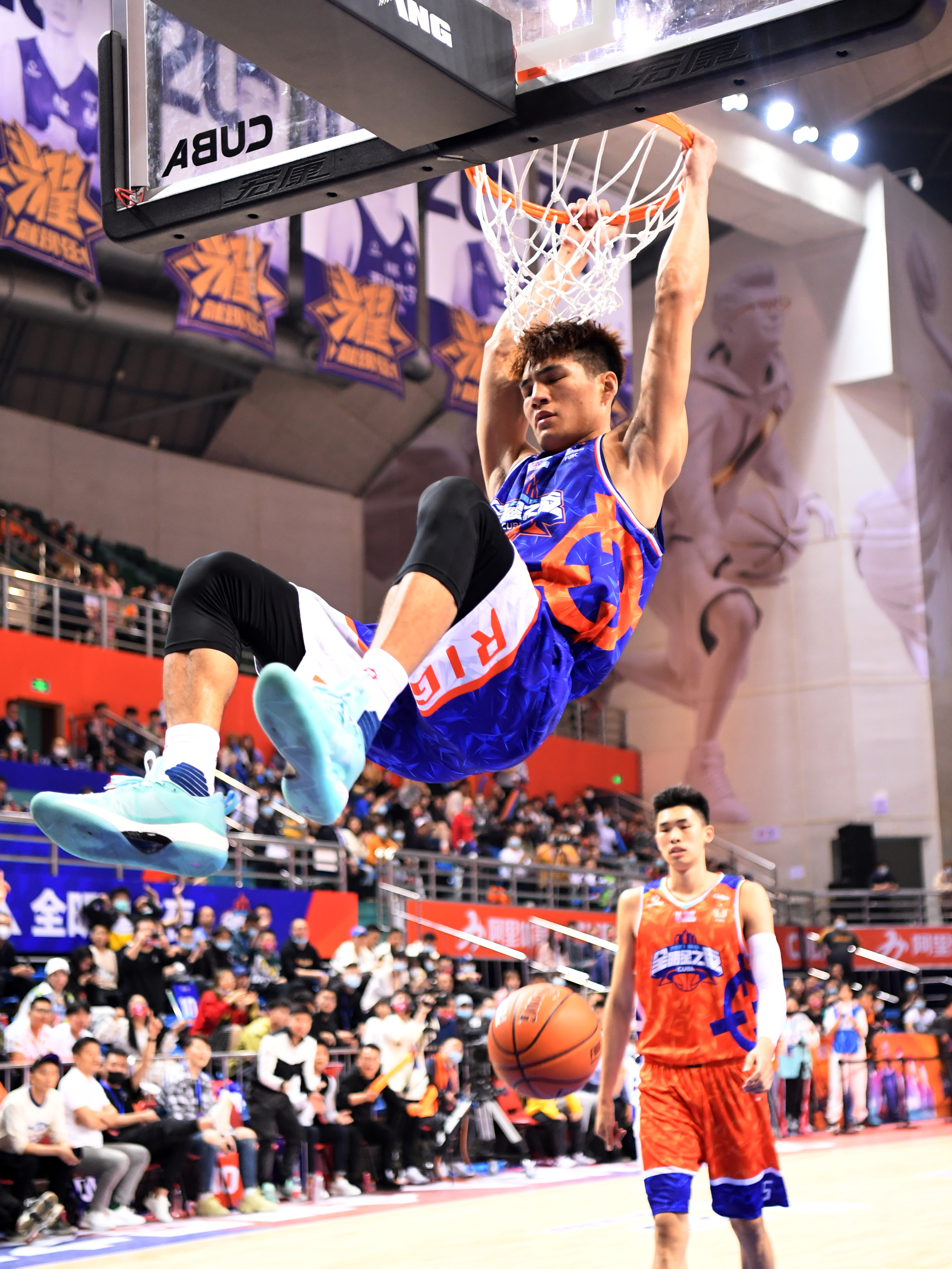 篮球——cuba全明星赛:精英队胜巅峰队