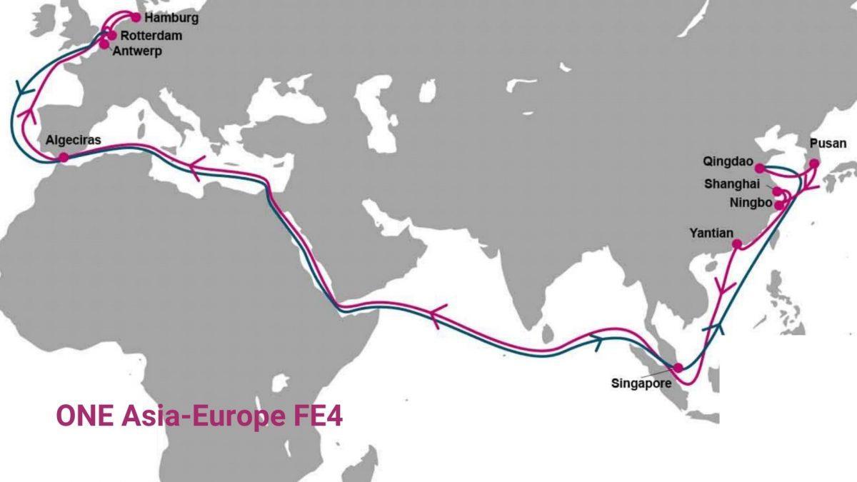 欧洲地中海航线(欧地线)出口运输海运舱保