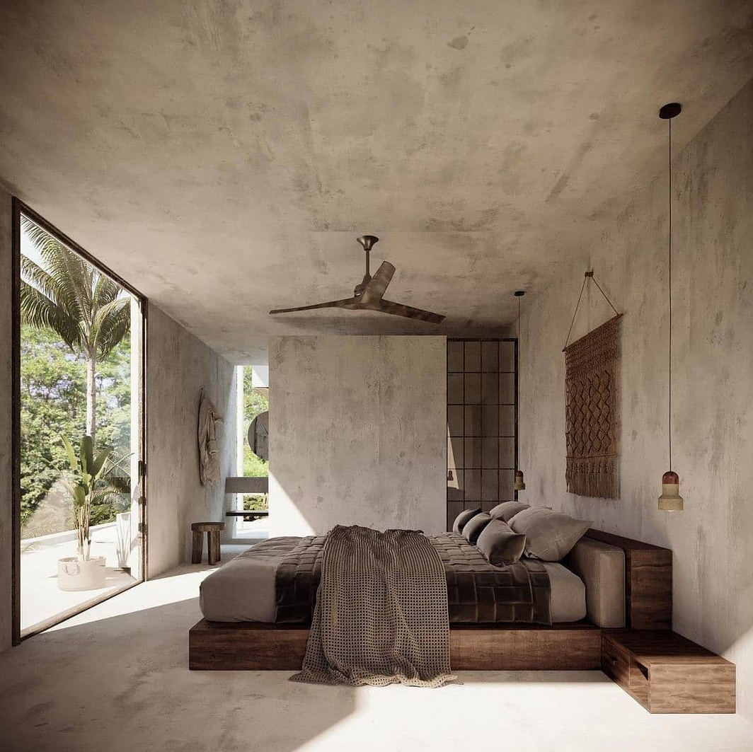 因此越来越多的人会选择侘寂风作为家中的装修风格